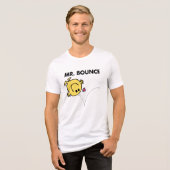 Herr Bounce | Klassische Pose Tri-Blend Shirt (Vorderseite voll)
