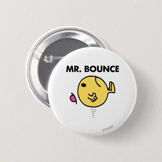 Herr Bounce | Unglücklicher Abbruch Button (Vorne & Hinten)