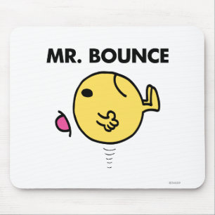 Herr Bounce   Unglücklicher Abbruch Mousepad