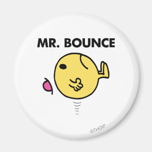 Herr Bounce Unzufriedene Bouncing Magnet