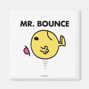 Herr Bounce Unzufriedene Bouncing Magnet