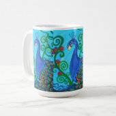 Herr Bree Peacock Kaffeetasse (Vorderseite Links)