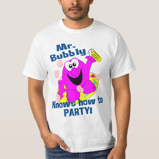 Herr Bubbly T-Shirt (Vorderseite)
