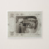 Herr Buckstone als Lancelot Gobbo, Szene 2 der Puzzle (Horizontal)