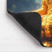 Herr Buddha des Goldenen Landes Mousepad (Ecke)