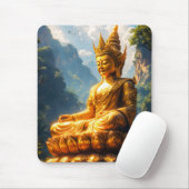 Herr Buddha des Goldenen Landes Mousepad (Mit Mouse)