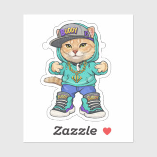 Herr Buddy Sticker