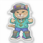 Herr Buddy Sticker (Vorderseite)