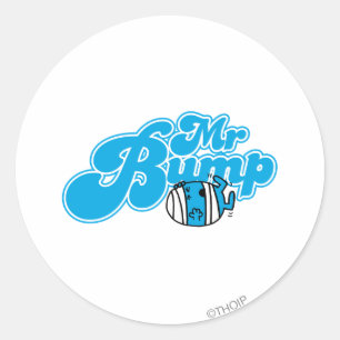 Herr Bumms Logo 1 Runder Aufkleber