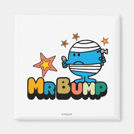Herr Bump | Bandage-Thumb und Stars Magnet (Vorne)