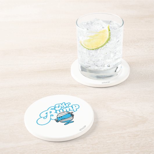 Herr Bump | Bandaged Thumb Getränkeuntersetzer (Seite)