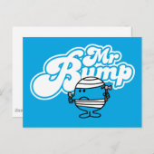 Herr Bump | Bandaged Thumb Postkarte (Vorne/Hinten)