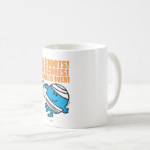 Herr Bump beim Fußballspiel Kaffeetasse (VorderseiteRechts)
