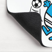 Herr Bump beim Fußballspiel Mousepad (Ecke)