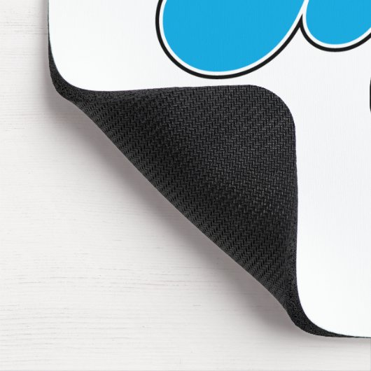 Herr Bump | Broken Vase Mousepad (Ecke)