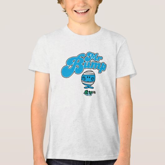 Herr Bump | Broken Vase Tri-Blend Shirt (Vorderseite)