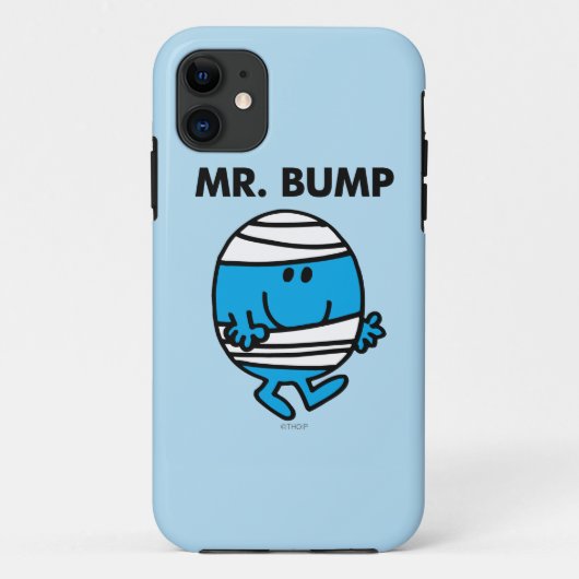 Herr Bump Classic 1 Case-Mate iPhone Hülle (Rückseite)