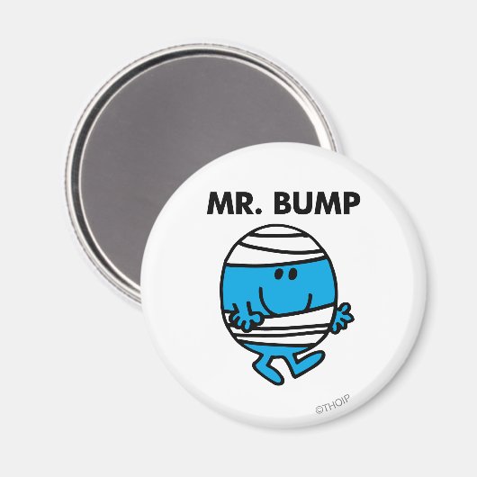 Herr Bump Classic 1 Magnet (Vorderseite/Rückseite)