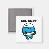 Herr Bump Classic 1 Magnet (Vorderseite/Rückseite)