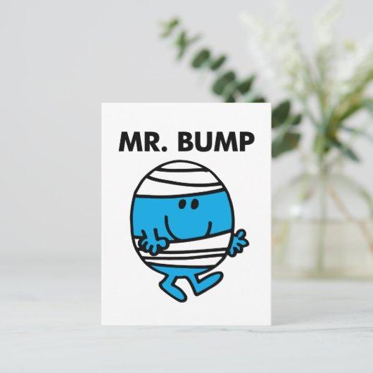 Herr Bump Classic 1 Postkarte (Stehend Vorderseite)