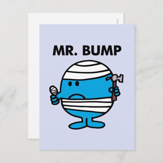 Herr Bump Classic 2 Postkarte (Vorne/Hinten)