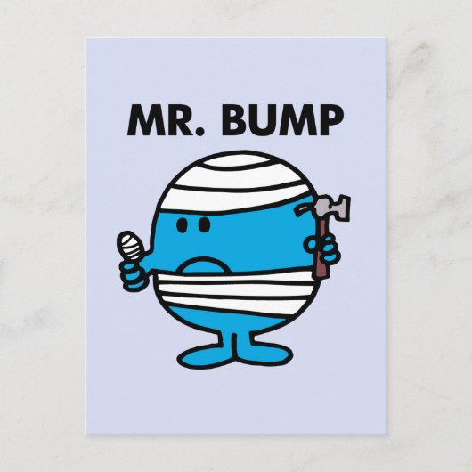 Herr Bump Classic 2 Postkarte (Vorderseite)