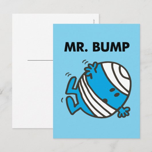 Herr Bump Classic 3 Postkarte (Vorne/Hinten)