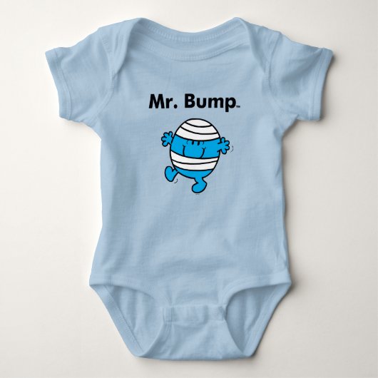 Herr Bump Herr-Men | ist ein Clutz Baby Strampler (Vorderseite)