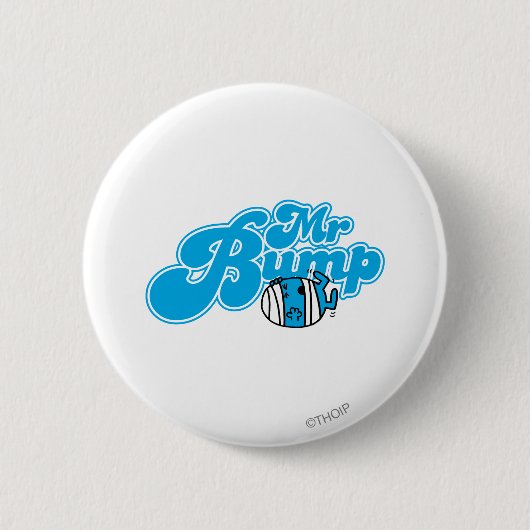 Herr Bump Logo 1 Button (Vorderseite)