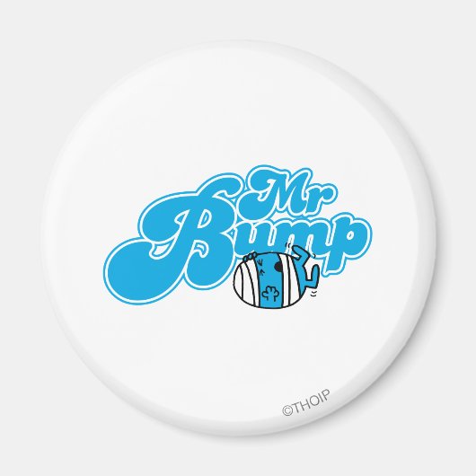 Herr Bump Logo 1 Magnet (Vorne)