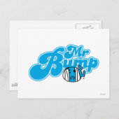 Herr Bump Logo 1 Postkarte (Vorne/Hinten)