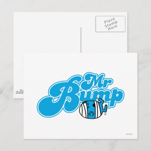 Herr Bump Logo 1 Postkarte (Vorne/Hinten)