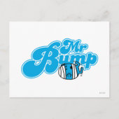 Herr Bump Logo 1 Postkarte (Vorderseite)