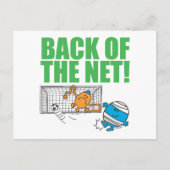 Herr Bump & Mr. Tickle Playing Soccer Postkarte (Vorderseite)