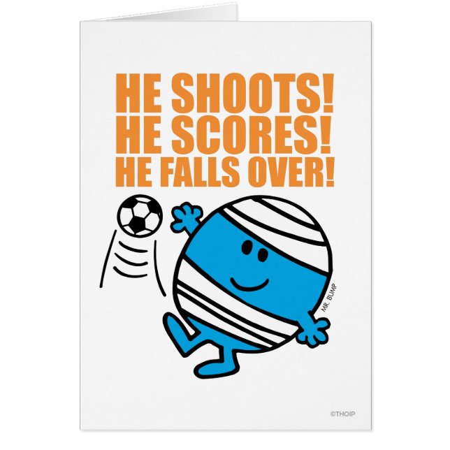 Herr Bump Playing Soccer (Vorne)