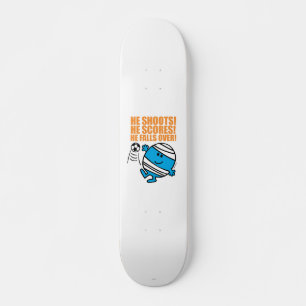 Herr Bump Playing Soccer Skateboard
