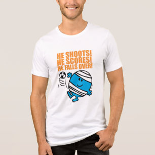 Herr Bump Playing Soccer Tri-Blend Shirt