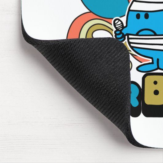 Herr Bump | Psychedelic Thumb Verletzung Mousepad (Ecke)