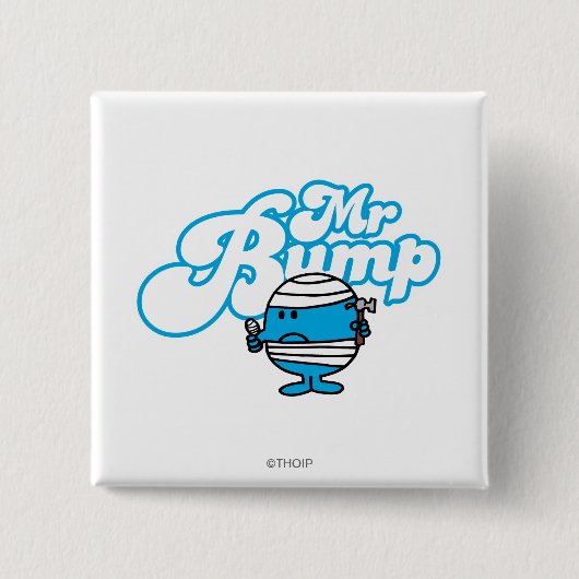 Herr Bump | Verbundener Daumen Button (Vorderseite)