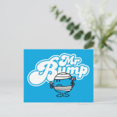 Herr Bump | Verbundener Daumen Postkarte (Stehend Vorderseite)