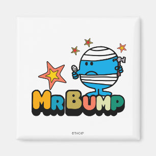 Herr Bump Verbundener Daumen & Sterne Magnet