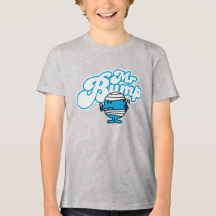 Herr Bump Verbundener Daumen Tri-Blend Shirt