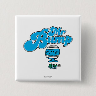 Herr Bump Zerbrochene Vase Button