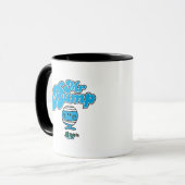 Herr Bump | Zerbrochene Vase Tasse (Vorderseite Links)