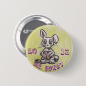 Herr Bunny 2012 Button (Vorne & Hinten)