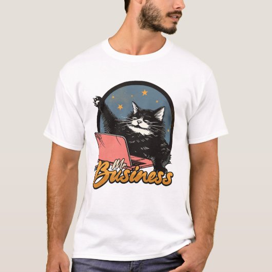 Herr Business T-Shirt (Vorderseite)
