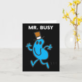 Herr Busy Karte (Gelbe Blume)