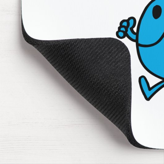 Herr Busy läuft schnell Mousepad (Ecke)