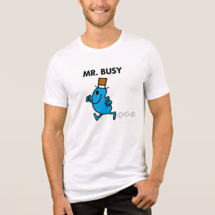 Herr Busy Running Quickly Tri-Blend Shirt