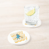 Herr Busy Sweeping Sandstein Untersetzer (Seite)